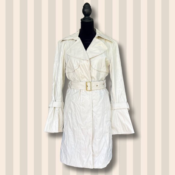 Secondhand Hilary Radley Shiny Trench Coat - Picture 1 of 2